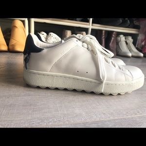 Coach White Leather Sneakers
